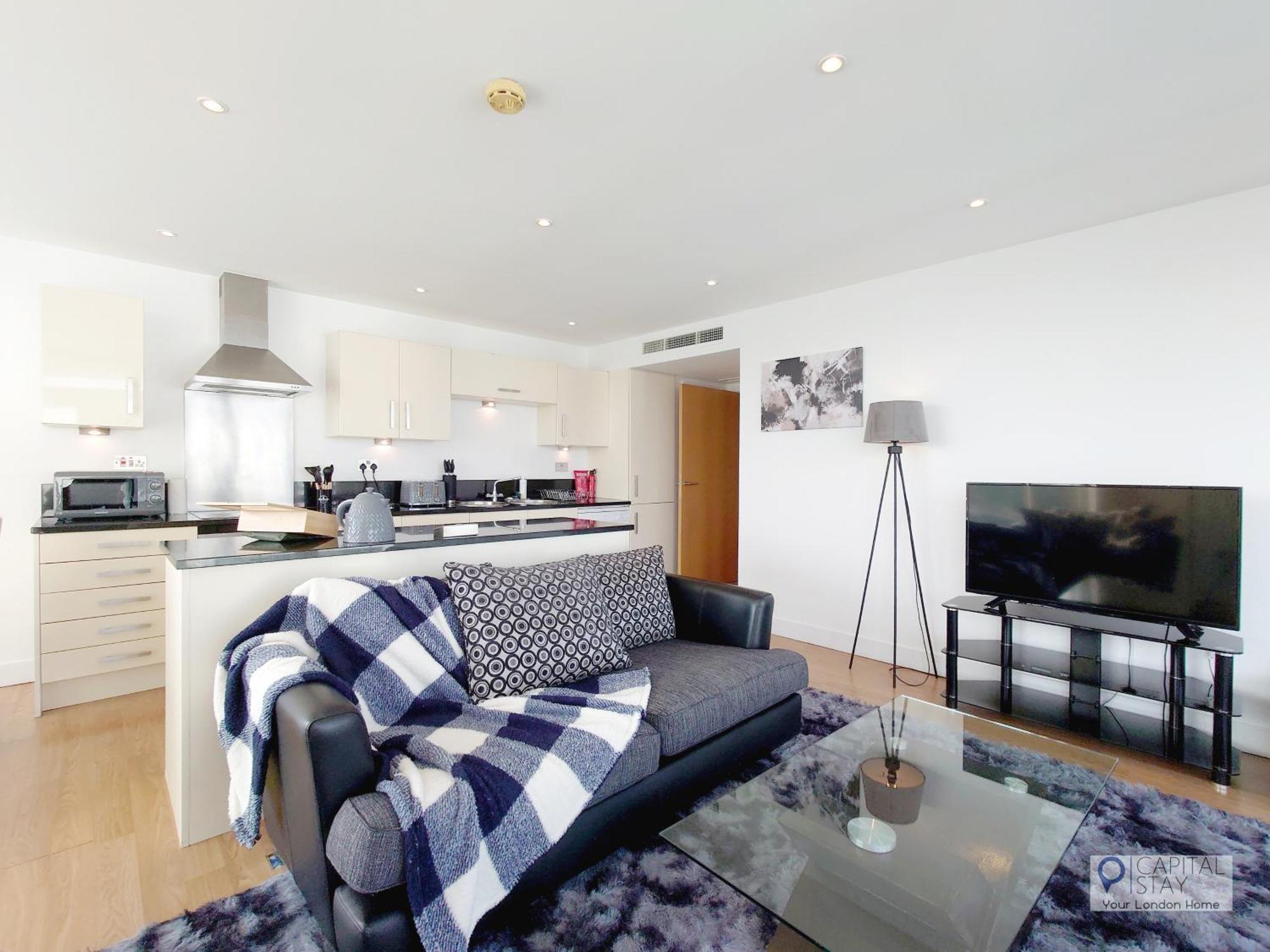 Apartment Free Parking - Serviced Two Bed London Docklands Beckton