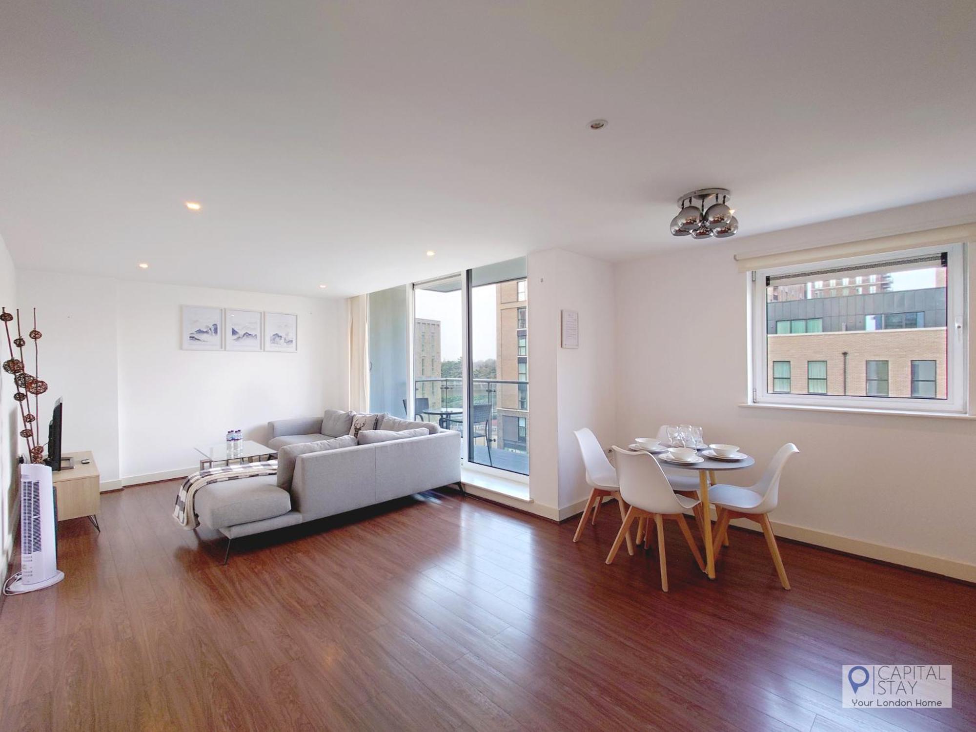 Free Parking - Serviced Two Bed London Docklands Appartamento Beckton