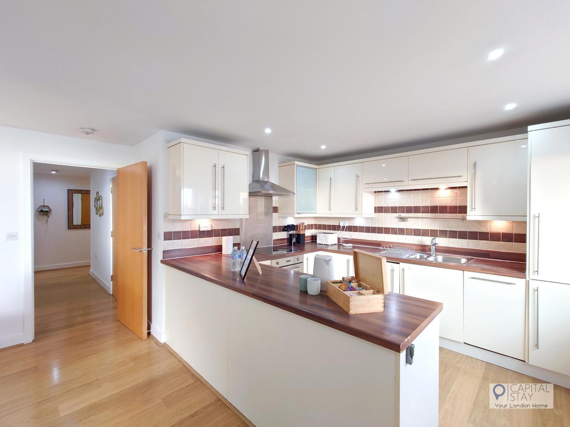 Appartamento Free Parking - Serviced Two Bed London Docklands *